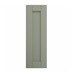 Halesworth Reed Green 300mm x 900mm Tall Door Shown Closed from the Front