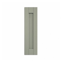 Halesworth Reed Green 200mm x 720mm Full Height Door Shown Closed from the Front