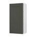 Halesworth Ash Green 450 Tall Door CAD Cut Out Angled Open Unit