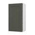 Halesworth Ash Green 500 Tall Door CAD Cut Out Angled Open Unit