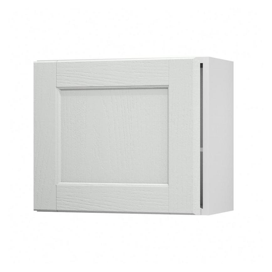 Bridgemere Dove Grey 600 Tall Integrated Microwave Topbox Door Open