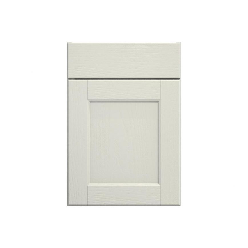 Bridgemere Linen 500mm x 557mm Door Front Shown Closed from the Front as Part of a Door and Drawer Unit