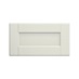 Bridgemere Linen 600mm x 326mm Integrated Microwave Top Box Door Shown Closed from the Front