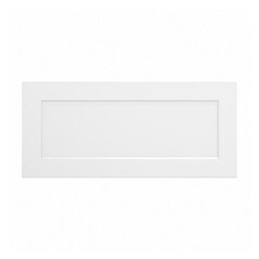 Frome White 800 Half Height Door Or Pan Drawer Front