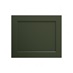 Frome Ash Green 600 Tall Integrated Microwave Topbox Door CAD Cut Out Primary