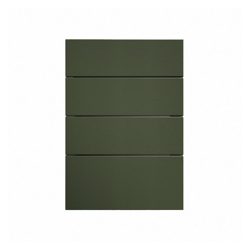 Frome Ash Green 500 Drawer Front CAD Cut Out Front Unit