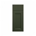 Frome Ash Green 300 Standard Door CAD Cut Out Front Unit