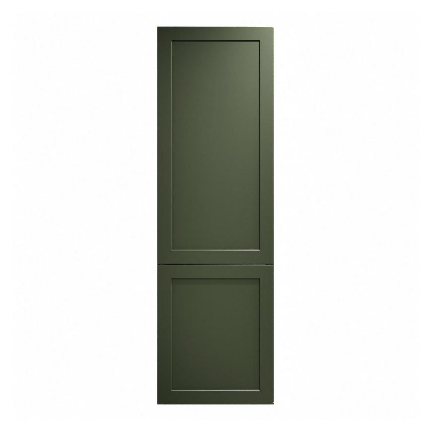 Frome Ash Green 600 1220 Large Fridge Door CAD Cut Out Front Unit