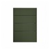 Frome Ash Green 500 Deep Drawer Front CAD Cut Out Front Unit
