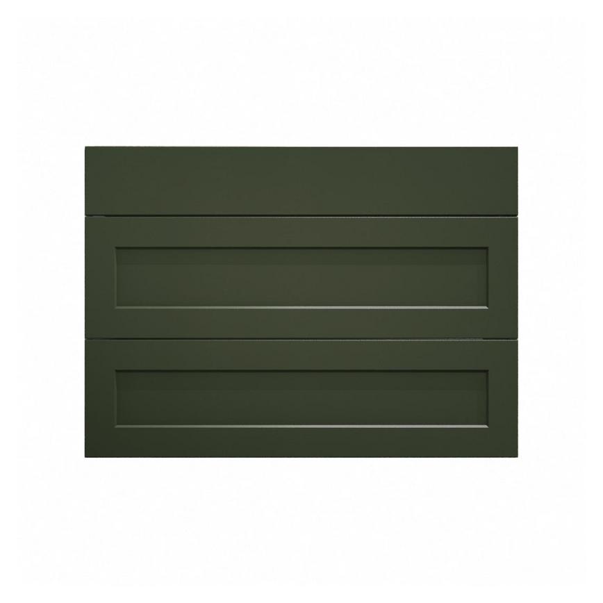 Frome Ash Green 1000 Pan Drawer Or Bridging Unit Door CAD Cut Out Front Unit