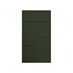 Frome Ash Green 400 Deep Drawer Front CAD Cut Out Front Unit
