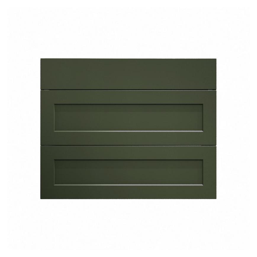 Frome Ash Green 900 Drawer Front CAD Cut Out Front Unit