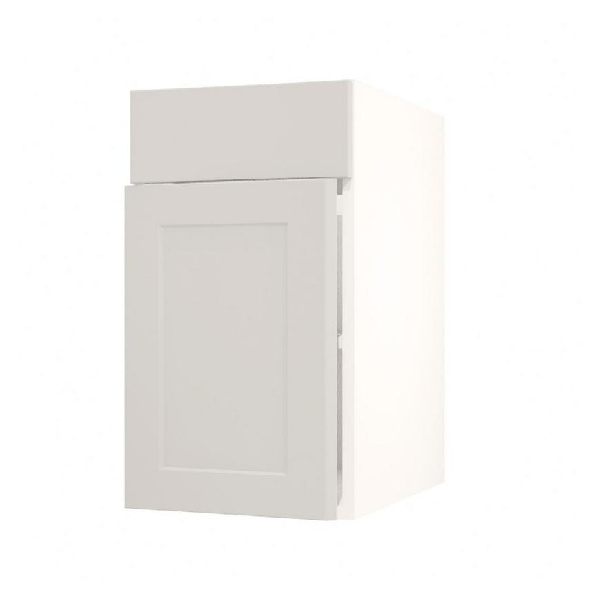 Frome Porcelain 400 Standard Door CAD Cut Out Angled Open Unit
