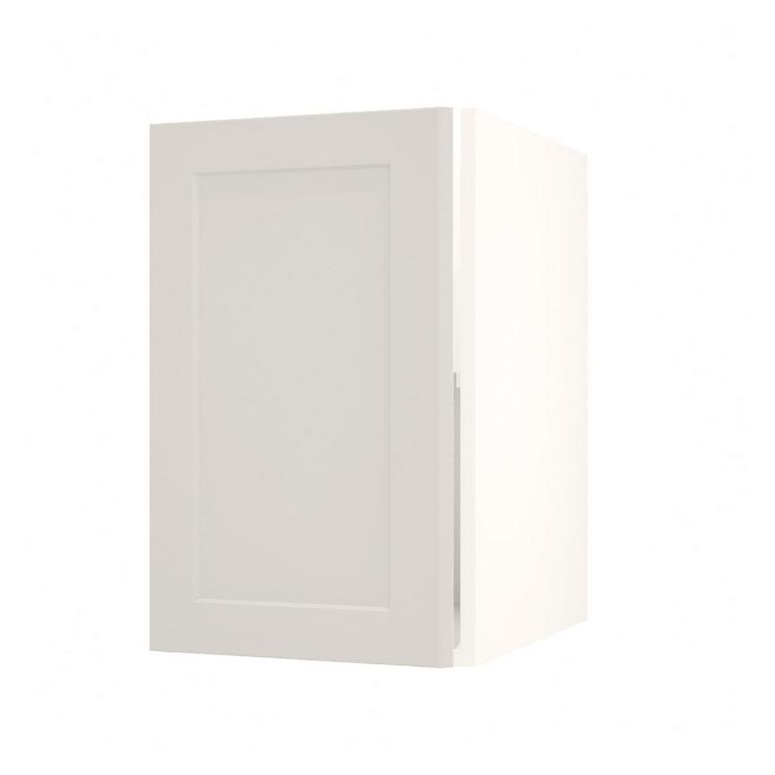 Frome Porcelain 450 Full Height Door CAD Cut Out Angled Open Unit