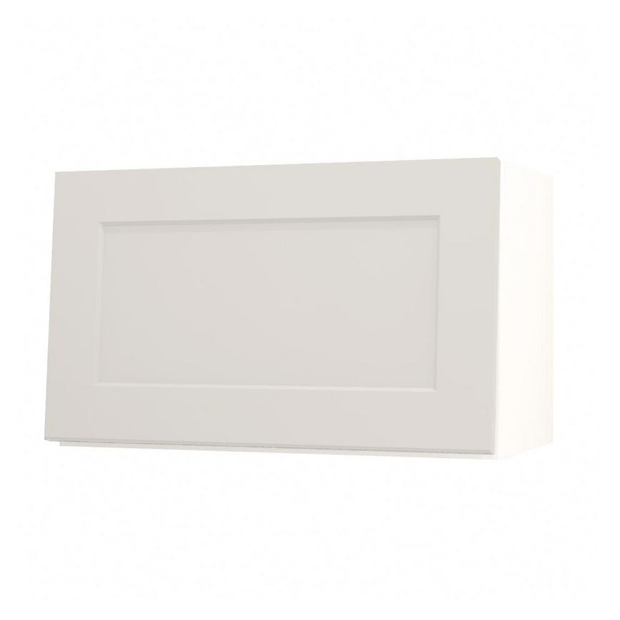 Frome Porcelain 600 Half Height Door CAD Cut Out Angled Open Unit