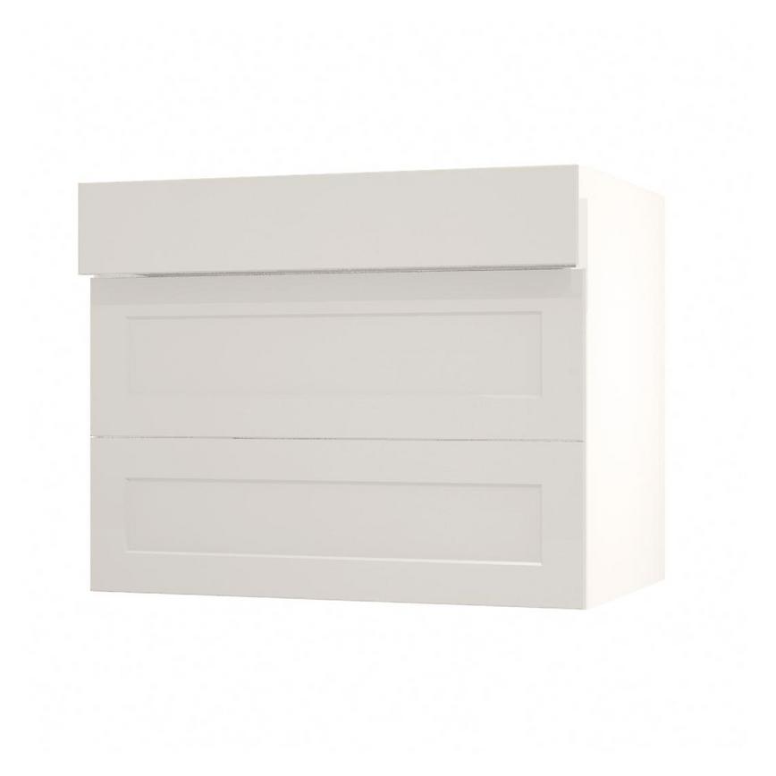 Frome Porcelain 900 Drawer Front CAD Cut Out Angled Open Unit