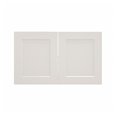 Frome Porcelain 800 Double Belfast Sink Door (Pair) CAD Cut Out Primary