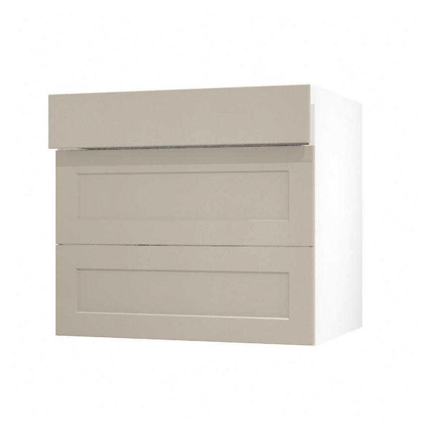 Frome Sandstone 800 Drawer Front CAD Cut Out Angled Open Unit