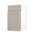 Frome Sandstone 400 Standard Door CAD Cut Out Angled Open Unit