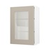 Frome Sandstone 500 Full Height Glass Door CAD Cut Out Angled Open Unit