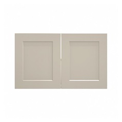 Frome Sandstone 800 Double Belfast Sink Door (Pair) CAD Cut Out Primary