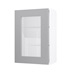 Frome Dove Grey 500 Full Height Glass Door CAD Cut Out Angled Open Unit