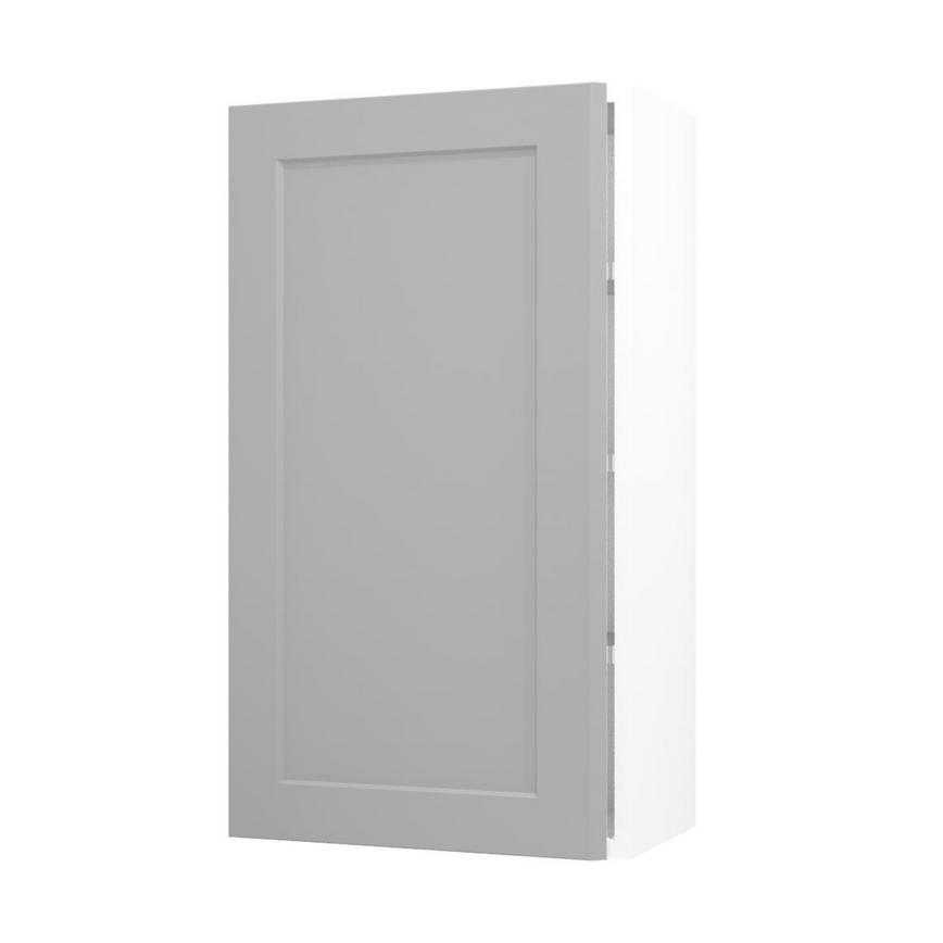 Frome Dove Grey 500 Tall Door CAD Cut Out Angled Open Unit