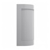 Frome Dove Grey Curved Base Or Wall Door CAD Cut Out Angled Open Unit