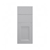 Frome Dove Grey 300 Pan Drawer Front CAD Cut Out Front Unit