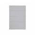Frome Dove Grey 500 Deep Drawer Front CAD Cut Out Front Unit