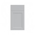 Frome Dove Grey 400 Standard Door CAD Cut Out Front Unit