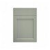 Frome Reed Green 500 Standard Door CAD Cut Out Front Unit