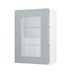 Frome Matt Mist 500 Full Height Glass Door CAD Cut Out Angled Open Unit