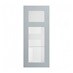Frome Matt Mist 500 Panelled Glass Dresser Door CAD Cut Out Primary