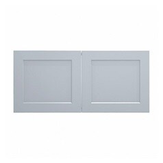 Frome Matt Mist 1000 Tall Bridging Unit Doors (Pair) CAD Cut Out Primary