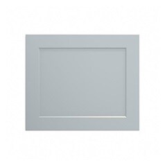 Frome Matt Mist 600 Tall Integrated Microwave Topbox Door CAD Cut Out Primary