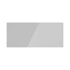 Winterton Gloss Dove Grey 800 Handleless Pan Drawer Front (342mm) CAD Cut Out Primary