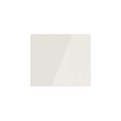 Winterton Gloss Porcelain 400 Handleless Pan Drawer Front (342mm) CAD Cut Out Primary