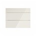 Winterton Gloss Porcelain 900 Drawer Front CAD Cut Out Front Unit