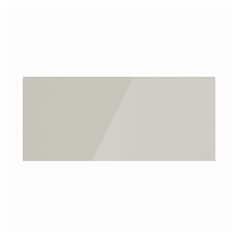 Winterton Gloss Sandstone 800 Handleless Pan Drawer Front (342mm) CAD Cut Out Primary