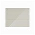 Winterton Gloss Sandstone 900 Pan Drawer Front CAD Cut Out Front Unit
