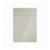 Winterton Gloss Sandstone 500 Standard Door CAD Cut Out Front Unit