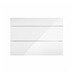 Winterton Gloss White 1000 Drawer Front CAD Cut Out Front Unit