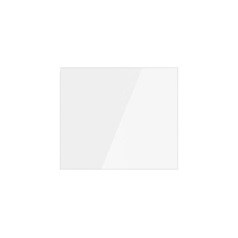 Winterton Gloss White 400 Handleless Pan Drawer Front (342mm) CAD Cut Out Primary