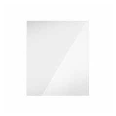 Winterton Gloss White 300 Half Height Door CAD Cut Out Primary