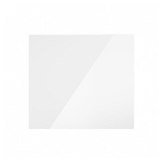 Winterton Gloss White 400 Half Height Door CAD Cut Out Primary