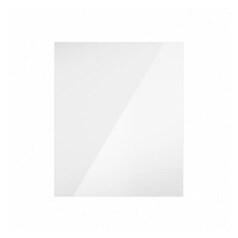 Winterton Gloss White 600 Full Height Door CAD Cut Out Primary