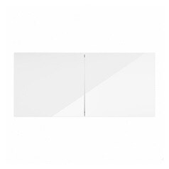 Winterton Gloss White 1000 Tall Bridging Unit Doors (Pair) CAD Cut Out Primary