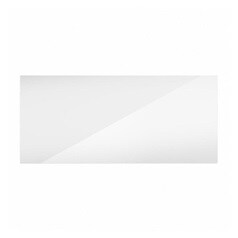 Winterton Gloss White 800 Half Height Door Or Pan Drawer Front CAD Cut Out Primary