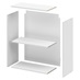 600mm Full Height Wall Cabinet Flat Pack